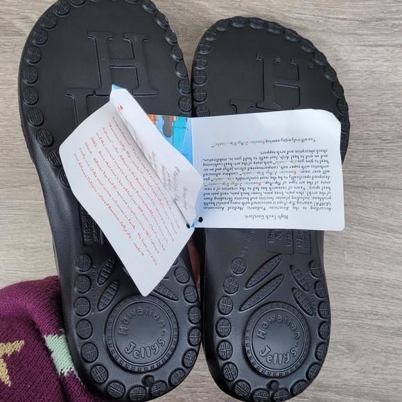 Hawaiian Jellys Slide Flip Flop Thong Flat Sandals Unisex Sz 9 - Picture 6 of 9